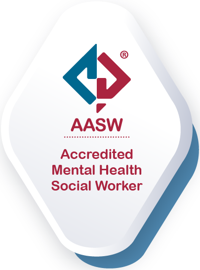 Logo for Accredited Mental Health Social Workers